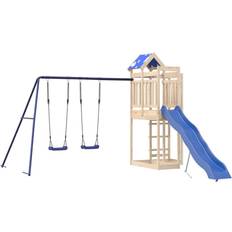 Rutschkanor Lekplats vidaXL Outdoor Playset Solid Wood Pine