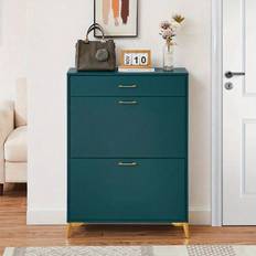 Green Hallway Furniture & Accessories Shein Dolonm Cabinet For Shoe Rack