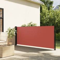 Orange Terrassemarkiser vidaXL Sammenrullelig Sidemarkise 120x500 cm Terrakotta