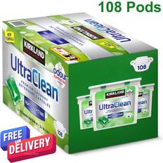Tablets Textile Cleaners Kirkland Signature ultra clean bio detergent laundry pod