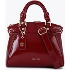 Carvela Women's Tote Bag Red Patent Valentina