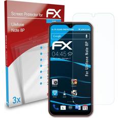 Screen Protectors atFoliX 3x Screen Protection Film for Ulefone Note 8p