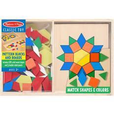 Wooden Blocks Melissa & Doug Pattern Blocks & Boards