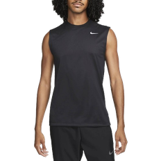 Nike dri fit tshirt NIKE Dri-FIT Legend Men's Sleeveless Fitness T-shirt - Black/Matte Silver