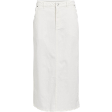 Object Denim Maxi Skirt - Cloud Dancer