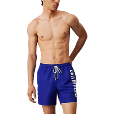 Calvin Klein Medium Drawstring Swim Shorts - Sapphire Blue