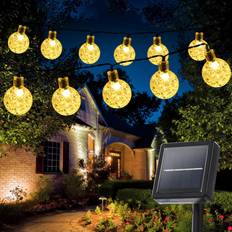 Solar Lights Outdoor Garden 33FT 100LED Fairy Lights Garden Lights