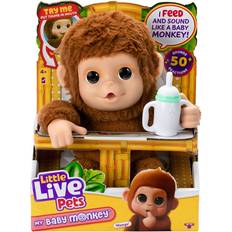 Interactive Toys Moose Little Live Pets My Baby Monkey Mango