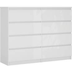 ManoMano ME69538615 White Chest of Drawer 120x102cm