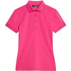 J.Lindeberg Tour Tech Polo - Fuchsia Purple