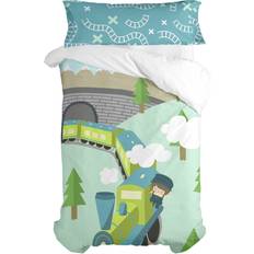 HappyFriday Happynois Train Duvet Cover Multicolour (220x180cm)