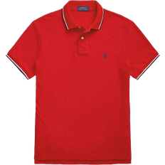 Ralph Lauren Classic Fit Mesh Polo Shirt - Red