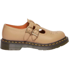 Beige - Women Derby Dr. Martens 8065 Mary Jane - Savannah Tan