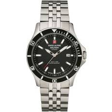 Swiss Alpine Military Men Wrist Watches Swiss Alpine Military Swiss Alpine Military Analog Quarz 7022.1137SAM Edelstahl