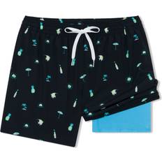 Swimwear Chubbies The Beach Essentials Lined Classic Swim Trunk 5.5" - Black Icon