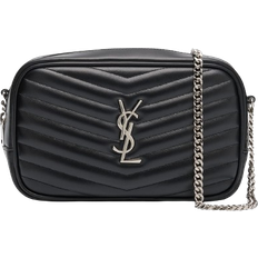 Bags Saint Laurent Lou Mini YSL Camera Bag - Black