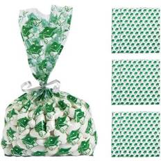 Graduations Gift Bags Fun Express 12 Pc Green Graduation Cellophane Bags 5"x11"