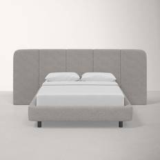 California king upholstered bed AllModern Karev Upholstered California King