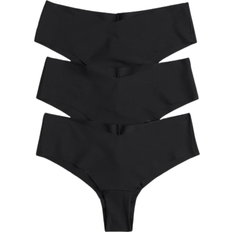 H&M Truser H&M Invisible Panties Hipster 3-pack - Blvack