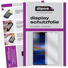 Dipos Displayschutzfolie Crystalclear 6 Stück, Sony Xperia 10 Smartphone Schutzfolie