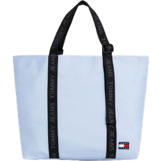 Tommy Hilfiger Essential Medium Tote Bag With Inscription - Blue