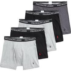 Boxers - Polo Men's Underwear Polo Ralph Lauren Men's Classic Fit Boxer Briefs - Grey Assorted