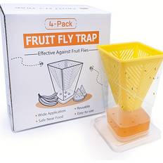 PVC Pest Control XYLFLY 4PACK Fruit Trap 4