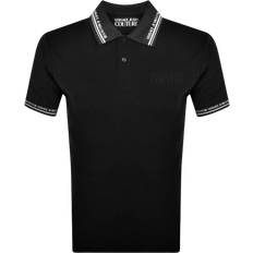 Versace Jeans Couture Printed Polo - Black