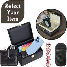Branded Car key signal blocker box case pouch anti-theft
