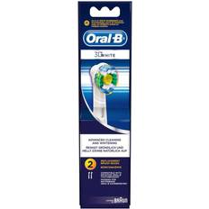 Braun 3D White Replacement Toothbrush Heads Refill 2-pack