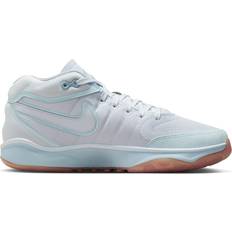 Foam - Women Basketball Shoes Nike G.T. Hustle 2 W - Football Grey/Glacier Blue/Light Armory Blue