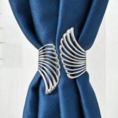 Guld Gardinfästen & -Krokar Shein 1pc Elegant Gold Feather Wing