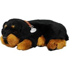 Perfect Petzzz hund Rottweiler gosedjur som andas