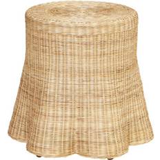 Rattan Small Tables Bay Isle Home Woodsdale Natural Small Table 24x24"