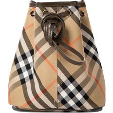 Burberry Borse a tracolla Burberry Burberry-Check Mini Borse A Tracolla Beige-Donna