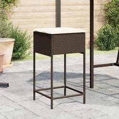 VidaXL Barhocker vidaXL Garten-Barhocker Poly Rattan