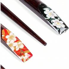 Wood Chopsticks Shein Pair Natural Hardwood Japanese Reusable Wood Chopsticks