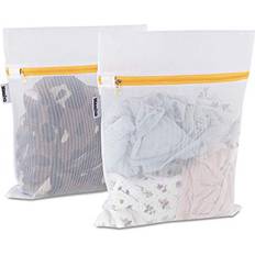 Clothing Care Mamlyn Mesh Laundry Bag for Delicates, Wash Bag for Underwear and Lingerie, Makeup Organizer Bag 2 Small