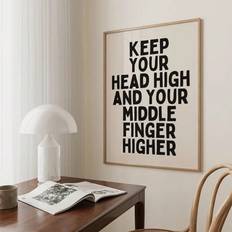Shein pc Inspirational Wall Inspirational Poster Print Room Decoration Painting Poster 30x40cm