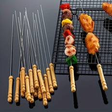 Cheap BBQ Tools Shein pcs Stainless Steel Skewers MultiPurpose BBQ Skewers BBQ Needle Rod