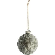 Lene Bjerre Norille Dark Grey / Mesh Adorno de Árbol de Navidad 11cm