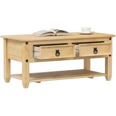 Mesas de Centro vidaXL Wood Pine Coffee Table