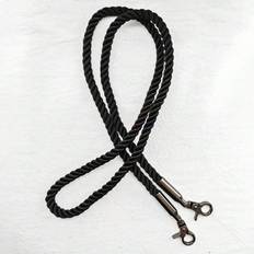 Leather Bag Accessories Shein PU Leather Braided Rope Handles For Handbag Shoulder Bag Strap Handmade Bag DIY Accessories Alloy M