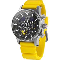 Vostok Europe Ure Vostok Europe Expedition North Pole Solar Chronograph with 2 Straps in Various Designs, black yellow