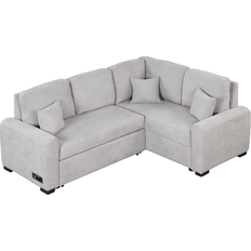 Bed Bath & Beyond Sectional Sleeper USB Charging Port Sofa