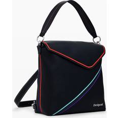 Stripes Backpacks Desigual Mini striped backpack BLACK U