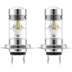 SEM 1 Pair High Power LED H7 Bulb Car Fog