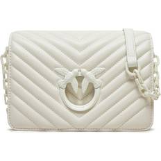 Pinko Handtasche Love Click Mini AI 24-25 PLTT 100067 A0VM Weiß OS