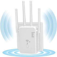 Access Points, Bridges & Repeaters Fantec WiFi Extender 1200Mbps Dual Band 2.4G/5G