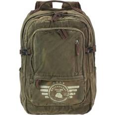 Greenburry Rygsække Greenburry Rucksack Canvas 34x46cm "Aviator Harvard" khaki